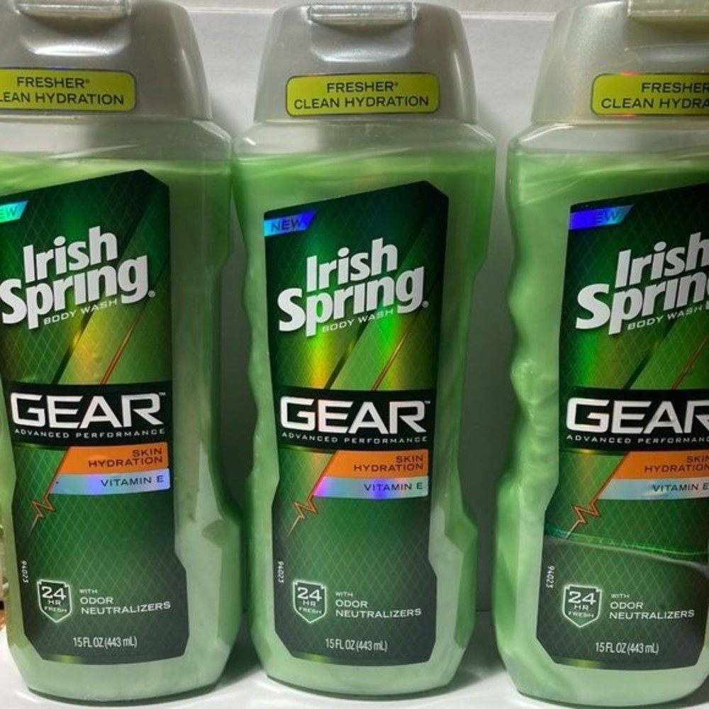 Irish Spring Gear Body Wash Skin Hydration